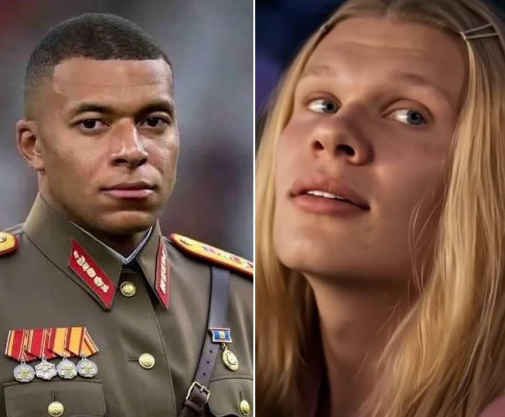 Mbappé y Haaland: los delanteros que despierta admiración dentro y fuera del campo. FOTOS: capturas de video de X