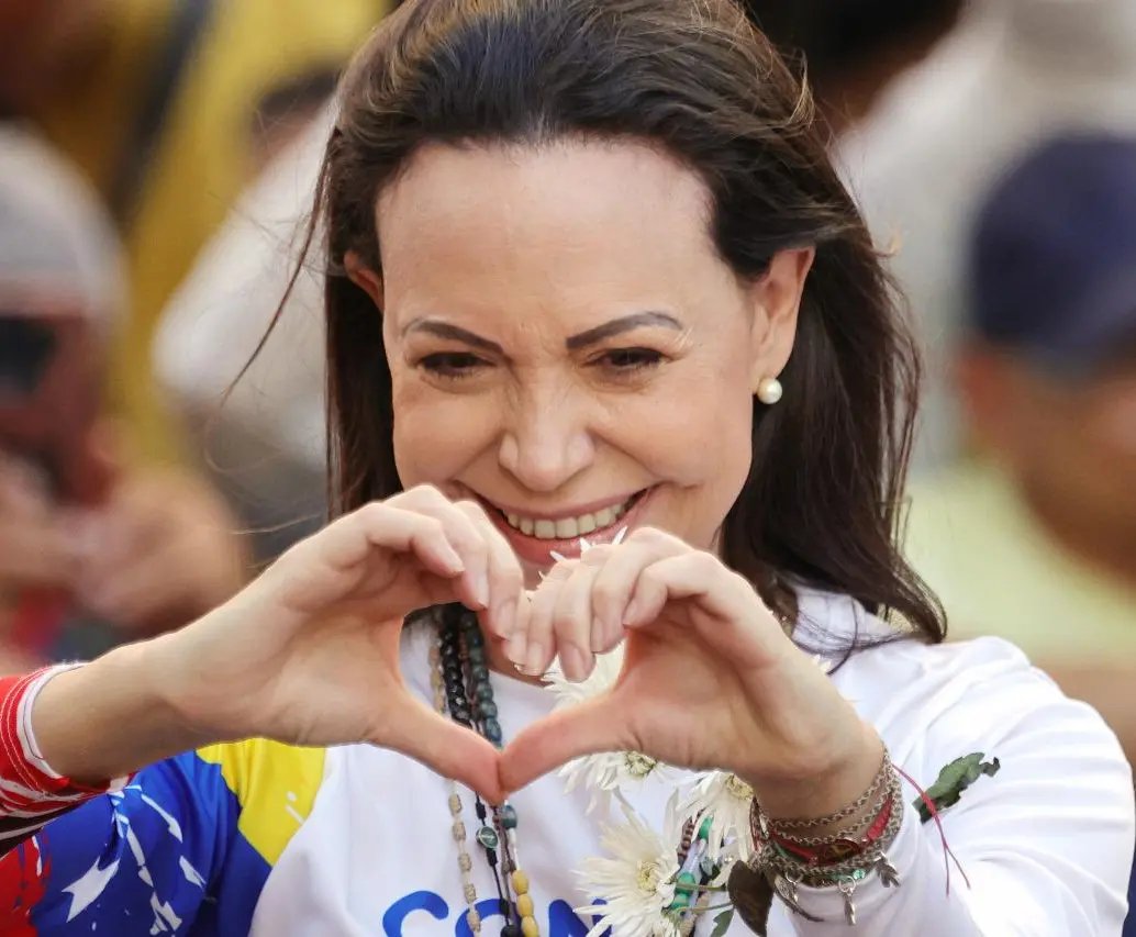 María Corina Machado se convierte en la segunda venezolana en ganar un Premio Nobel. FOTO: GETTY.