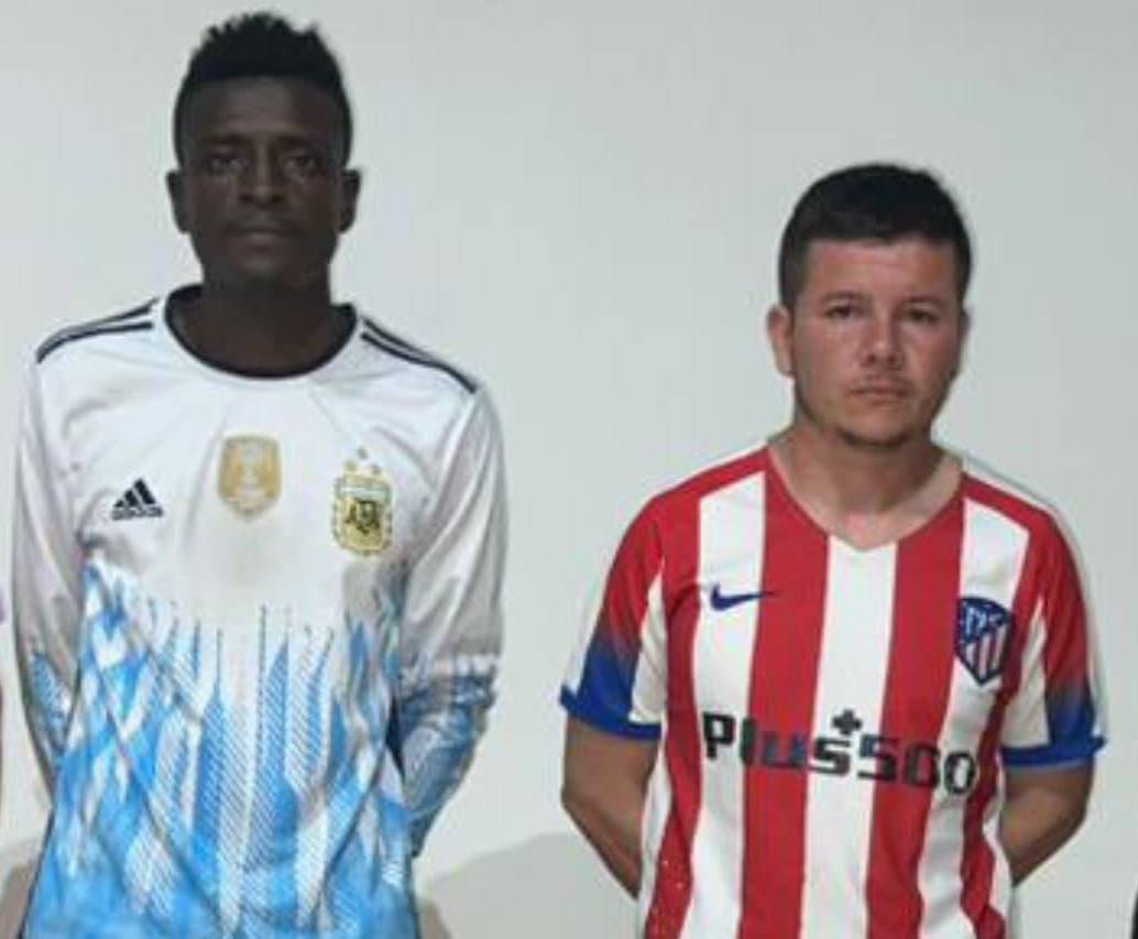 Ángel González Garcés y Édgar Mina Carabalí fueron liberados. FOTO: Defensoría del Pueblo