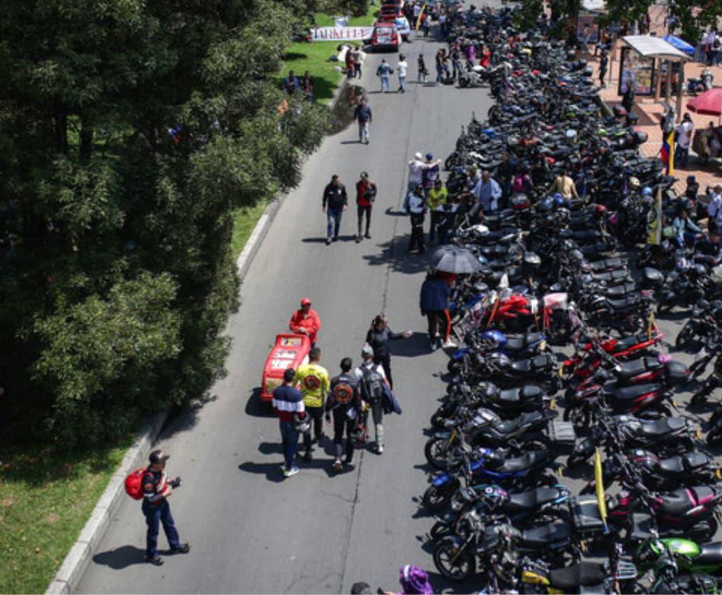 ¿Cuáles son las marcas de motos que prefieren los ladrones en Bogotá? FOTO: Colprensa 