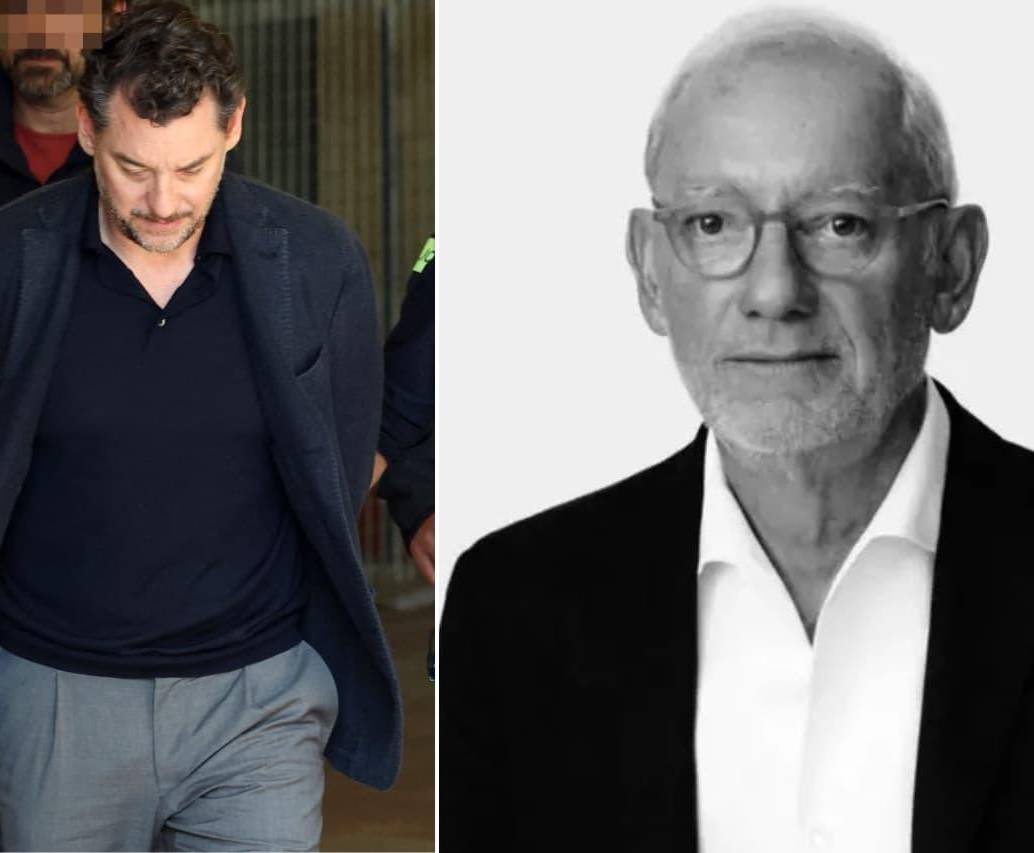 Jonathan Andic fue capturado en la mañana por sospecha en la muerte de su padre y fundador de Mango, Isak Andic. FOTO: AFP - GETTY
