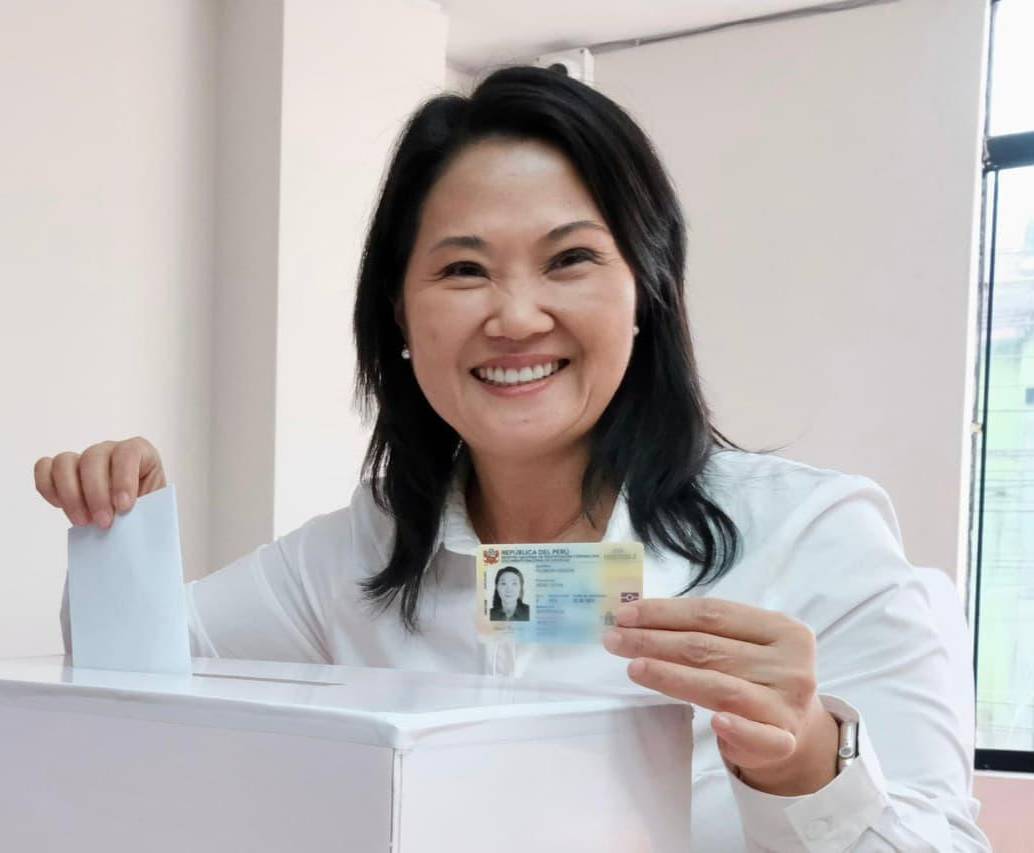 Este es el perfil de Keiko Fujimori, candidata a la presidencia de Perú en 2026. FOTO: Tomada de X @KeikoFujimori