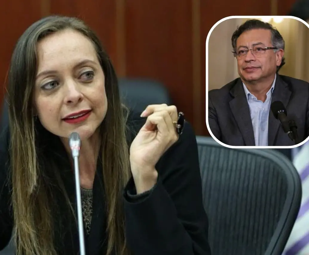 La senadora del Partido Mira, Ana Paola Agudelo, explicó las razones de la ponencia de archivo a la reforma laboral. FOTO: Colprensa 