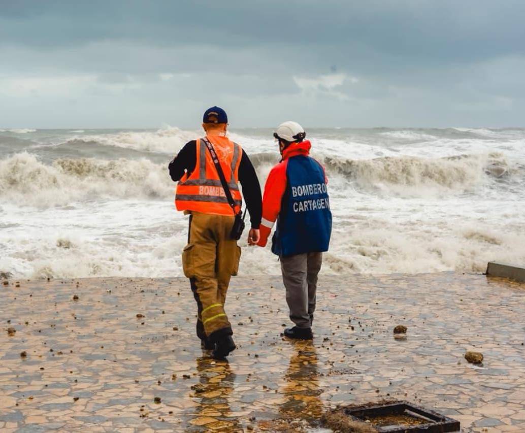 Cartagena mantiene alerta por fenómeno natural conocido como “frente frío”FOTO: Alcaldía de Cartagena