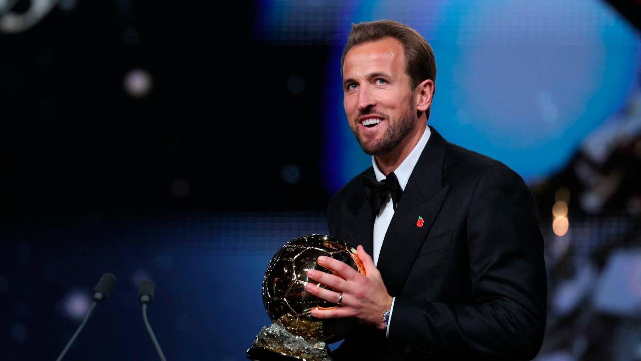 Harry Kane wins Ballon d'Or as Lamine Yamal and Unai Simón win awards