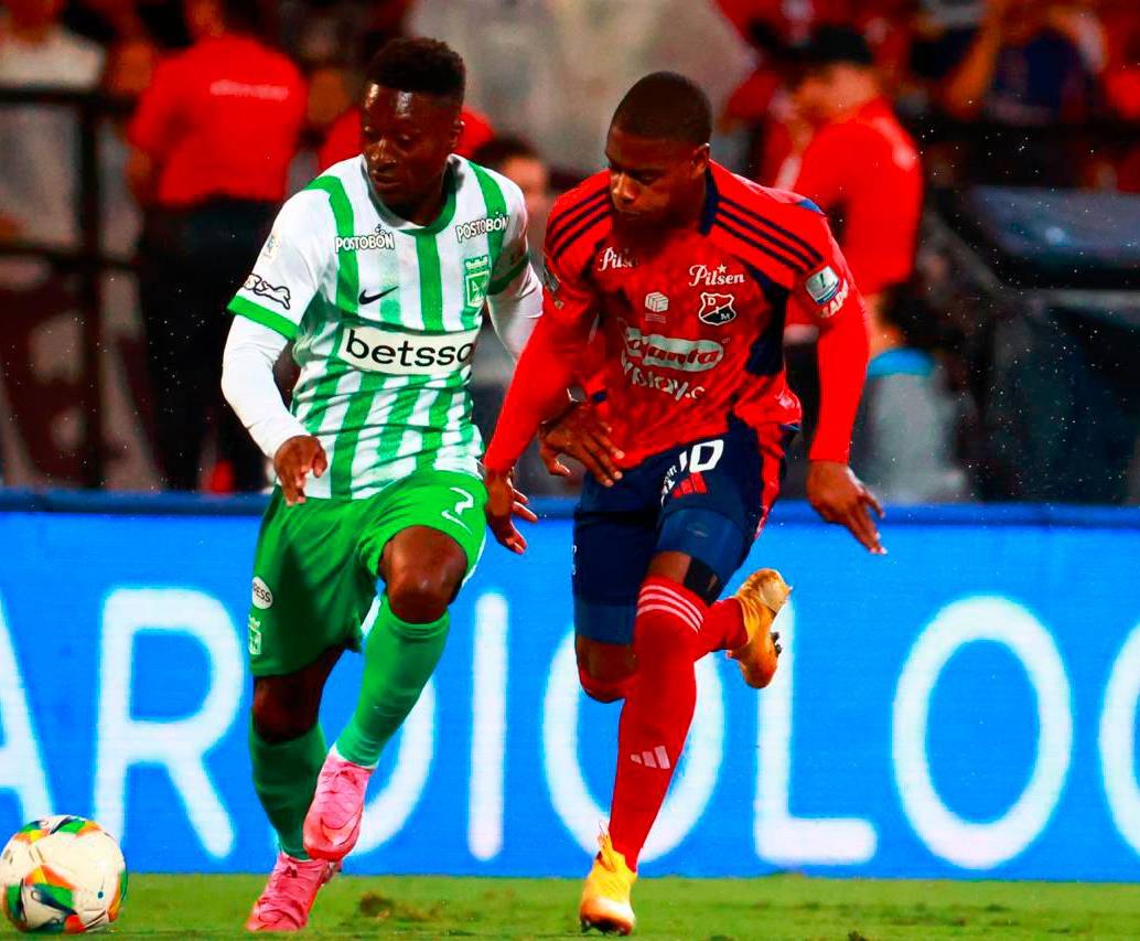 DIM y Nacional disputan una nueva edición del clásico antioqueño. FOTO MANUEL SALDARRIAGA