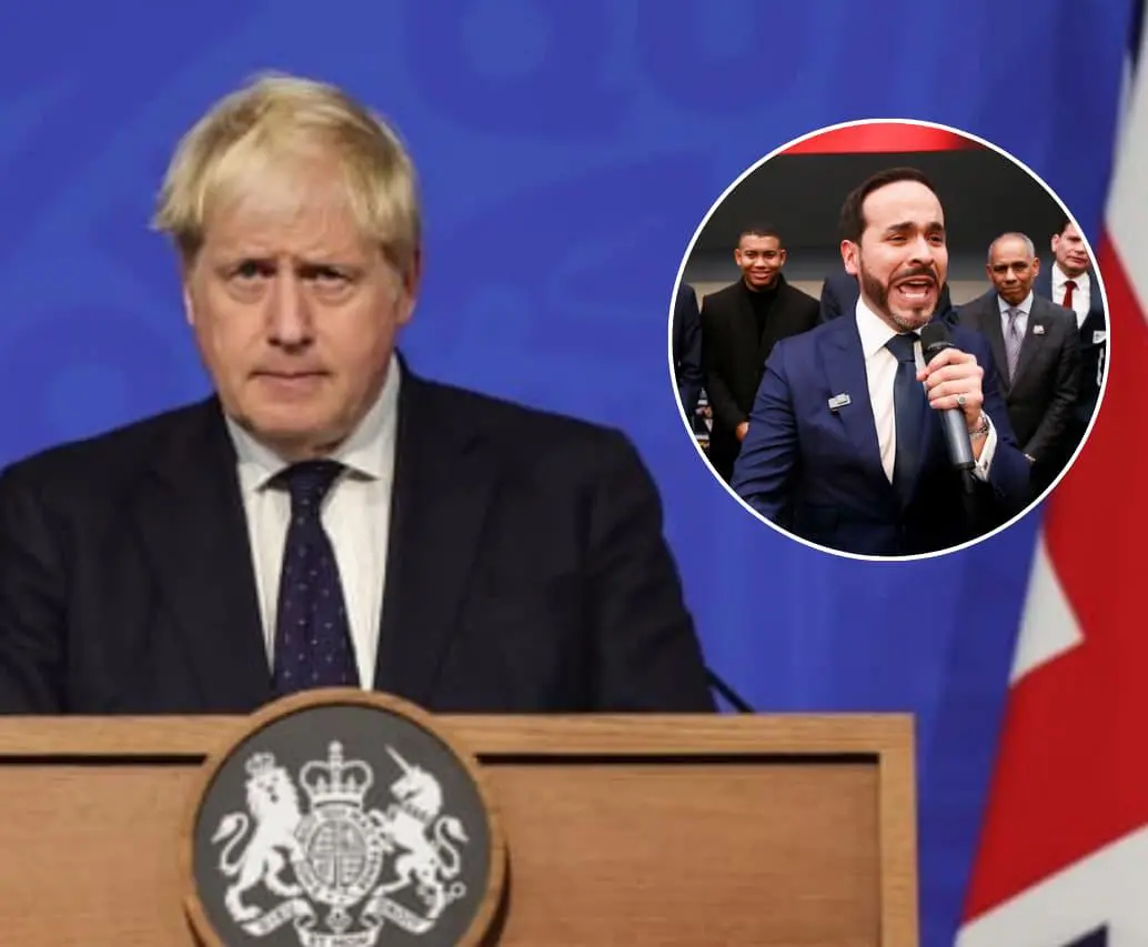 El ex primer ministro del Reino Unido, Boris Johnson, apoya a Abelardo De la Espriella. FOTO: Tomada de Instagram @borisjohnsonuk - Colprensa 