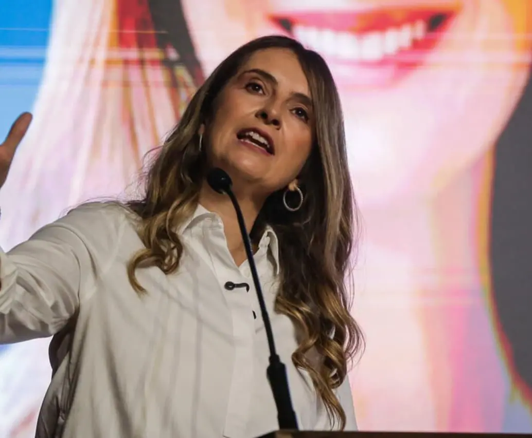 Estos son los acuerdos entre la candidata presidencial Paloma Valencia y el Partido Liberal. FOTO: Colprensa 