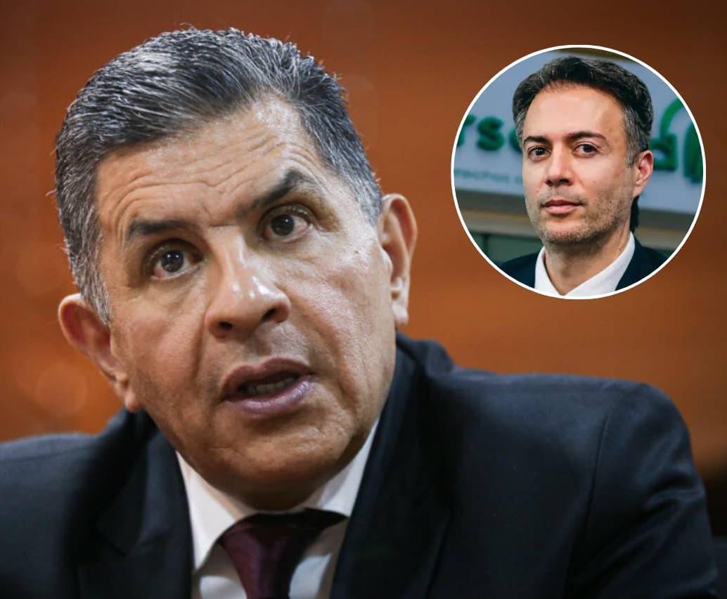 Jorge Iván Ospina, interventor de la Nueva EPS, se pronunció ante la solicitud de Daniel Quintero en pedir su renuncia. FOTO: Colprensa- EL COLOMBIANO
