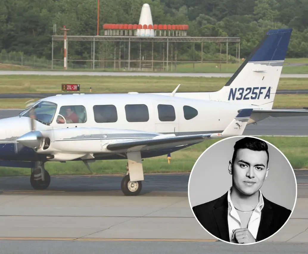 Yeison Jiménez iba en una avioneta Piper Navajo, de matrícula N325FA, al momento del accidente.FOTO: <i>Flickr – Wikimoons</i>