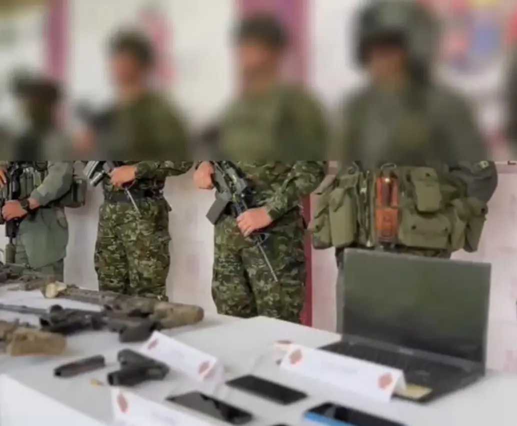 Contundente golpe del Ejército a las disidencias de Farc bajo la estructura Jaime Martínez, en Cauca. FOTO: Ejército Nacional