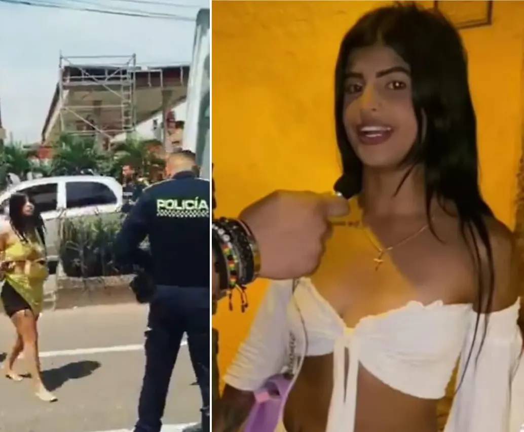 Capturaron en Medellín a Valentina Velázquez, más conocida en redes sociales como “Valentina Mor”. FOTOS: Capturas de video 
