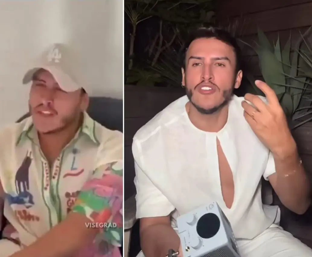 El estilista Giovanni Laguna habló sobre el altercado que tuvo con la exreina venezolana Andrea del Val. FOTOS: Capturas de video 