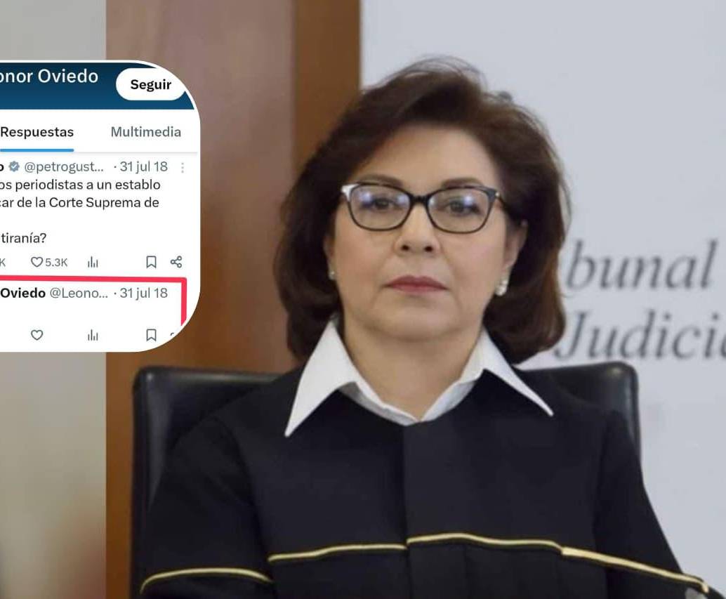 Los comentarios políticos de la magistrada María Leonor Oviedo Pinto. FOTO: Tribunal Superior de Bogotá