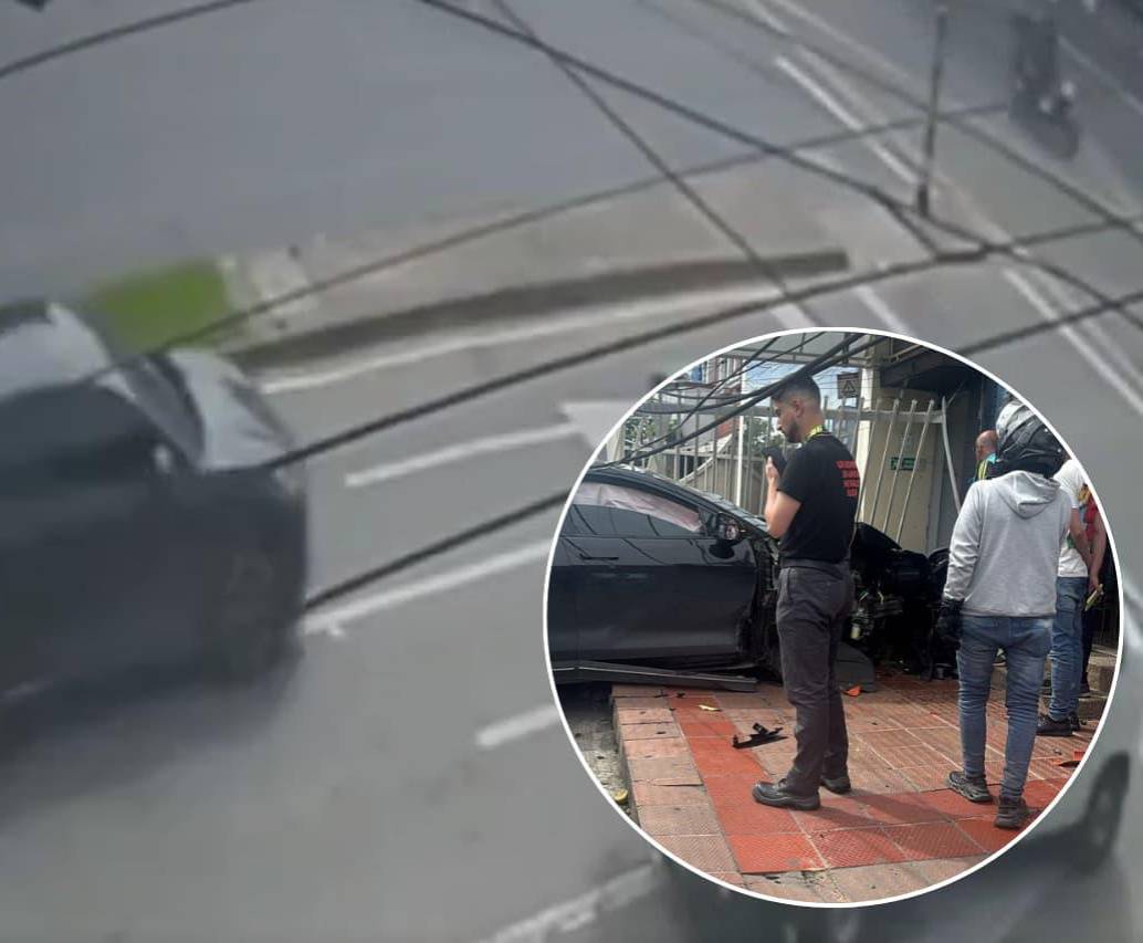 Un accidente de tránsito en Bogotá dejó a una persona muerta y a tres heridos. FOTOS: Tomadas de las redes sociales 