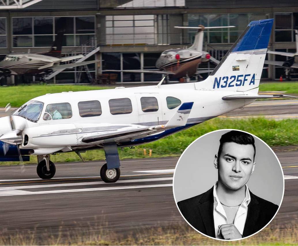 El capitán César Augusto Puerto Narváez habló del avión ligero en el que se accidentó Yeison Jiménez. FOTOS: cortesía y Luis Miguel Molina Galeano 