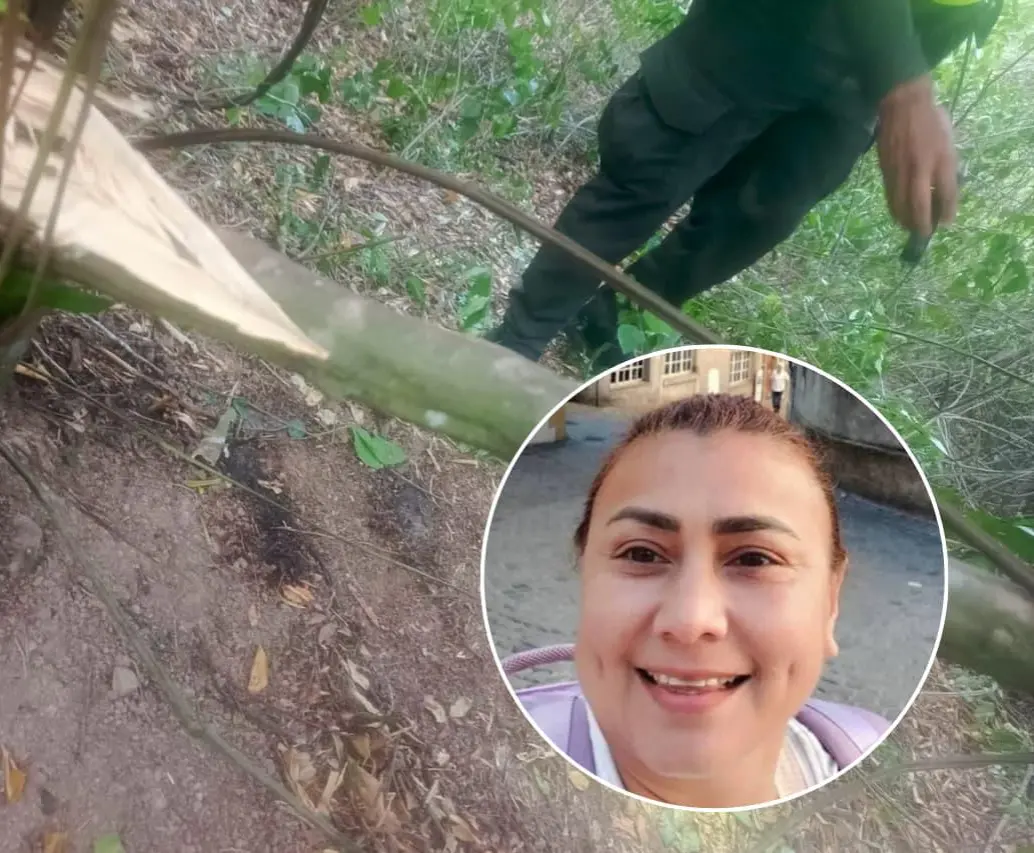 Revelan imágenes del lugar donde encontraron a Yulixa Consuelo Toloza tras un procedimiento estético en Bogotá. FOTO: Bomberos de Cundinamarca / Tomada de redes sociales 