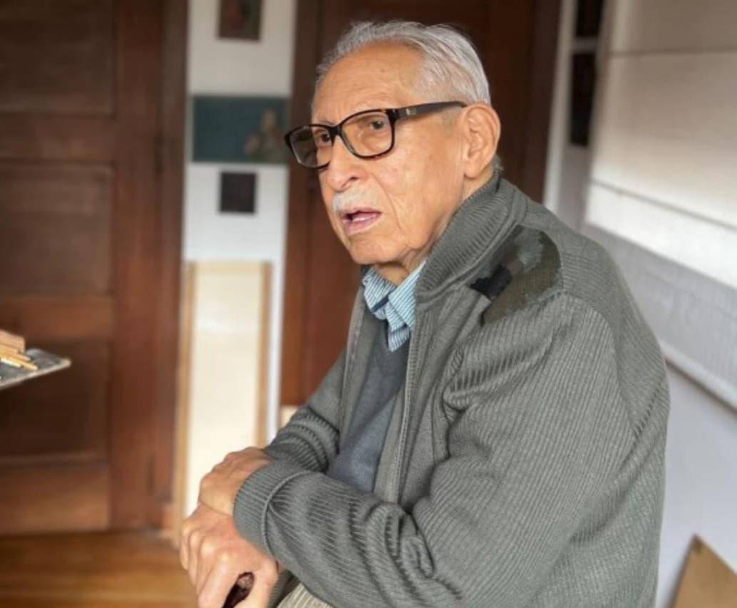 Murió a sus Antonio Samudio, artista y referente en el grabado colombiano. FOTO: Tomada de su cuenta de Instagram @antoniosamudioartista