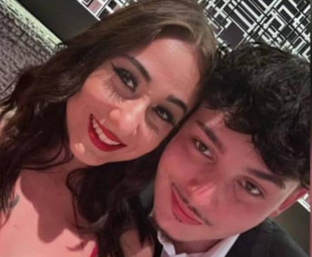 Leigha Mumby y Daniel Waterman, pero este último murió tras un grave accidente de tránsito. FOTO: Tomada de las redes sociales 
