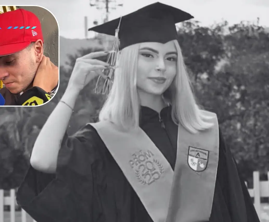 El poema de amor que le hizo Simón García a Mariana Upegui Escobar y que no pudo leerle. FOTOS: Capturas de video - tomada de redes sociales 