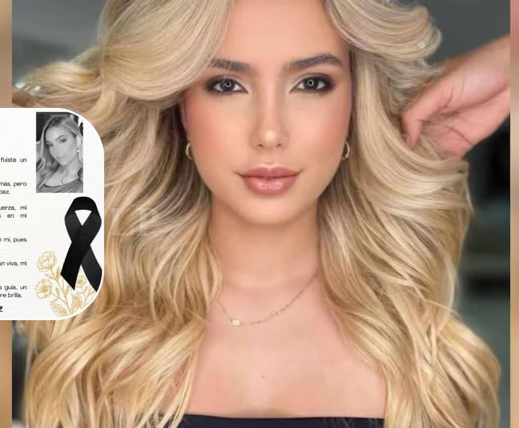 Sophia Durán murió en un trágico accidente de tránsito el 7 de septiembre de 2025. FOTOS: Tomadas de redes sociales 