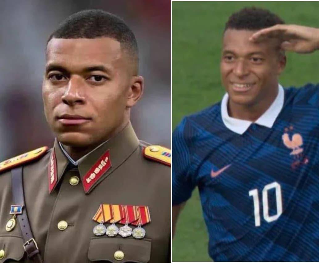 ¿Por qué llaman “dictador” a Kylian Mbappé? FOTOS: Generadas con IA - Tomadas de X @AdriRM33 