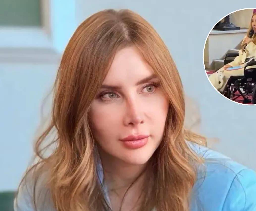 La ministra de Comercio, Diana Marcela Morales, apareció en silla de ruedas y generó preocupación. FOTO: Ministerio de Comercio 