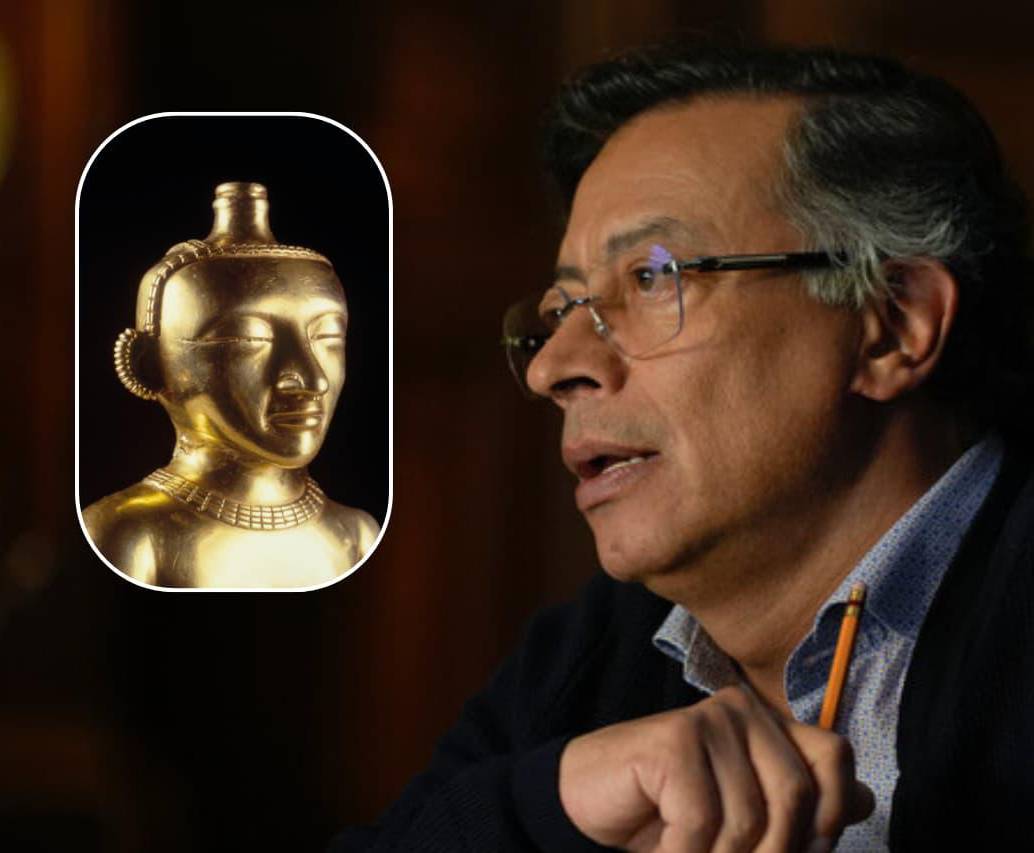 El presidente Gustavo Petro le propuso al Banco de la República que sea el único comprador de oro en el país. FOTOS: Colprensa 