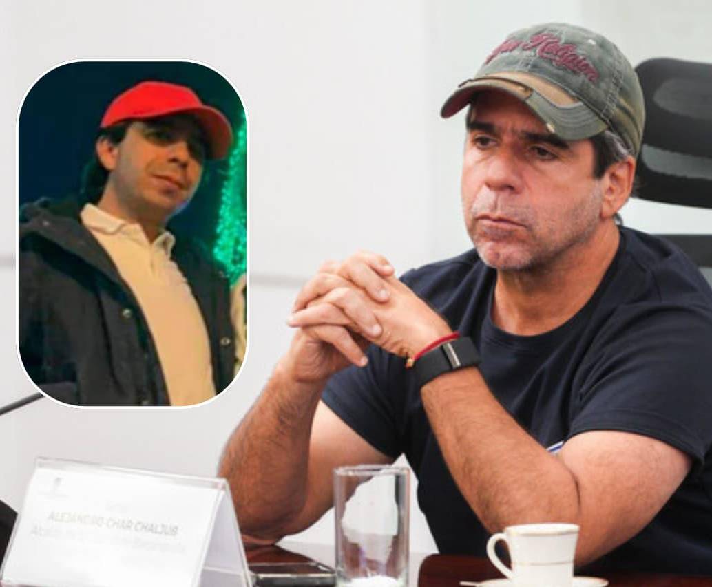 El acalde de Barranquilla, Alejandro Char, reconoció y aceptó la paternidad sobre Steven Char Ramos. FOTOS: Colprensa- redes sociales 