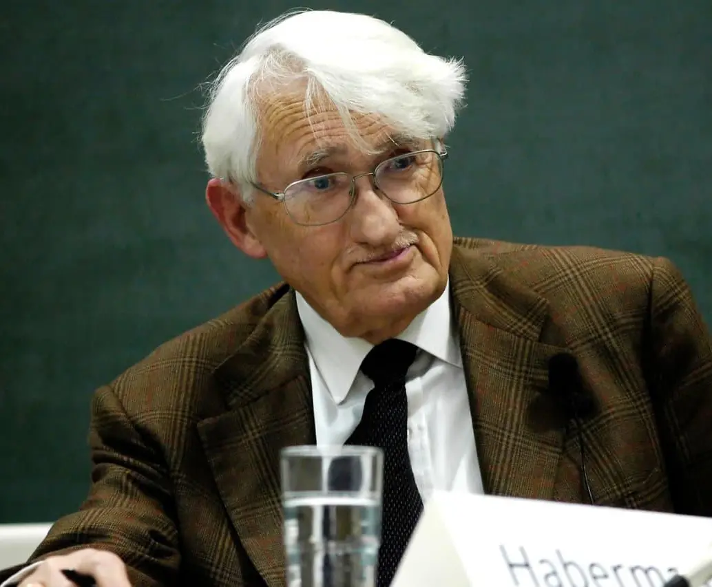 Jürgen Habermas murió a sus 96 años este 14 de marzo de 2026. FOTO: Wikimedia Commons