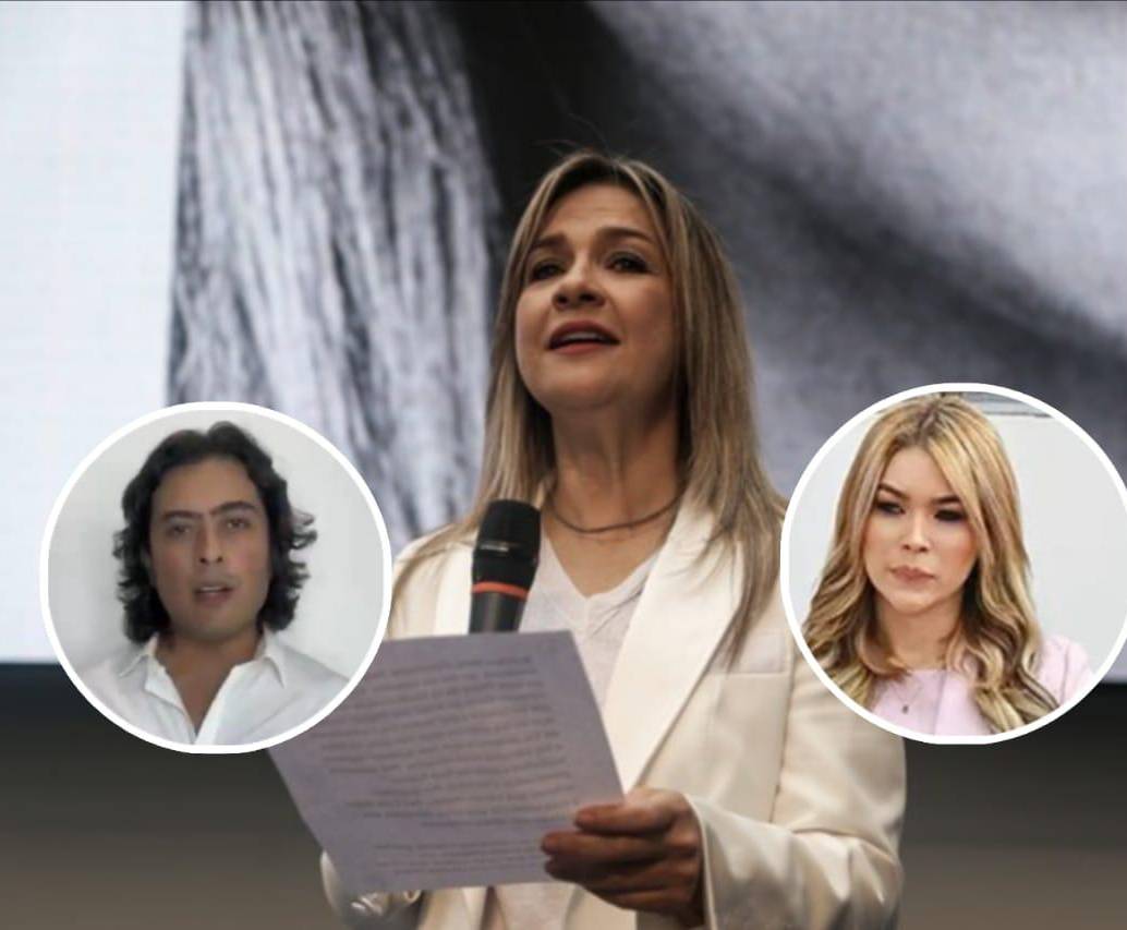 Vicky Dávila publicó un video en el muestra una serie de chat entre Nicolás Petro y Day Vásquez sobre el comportamiento de su padre, el presidente Gustavo Petro. Foto, Colprensa.