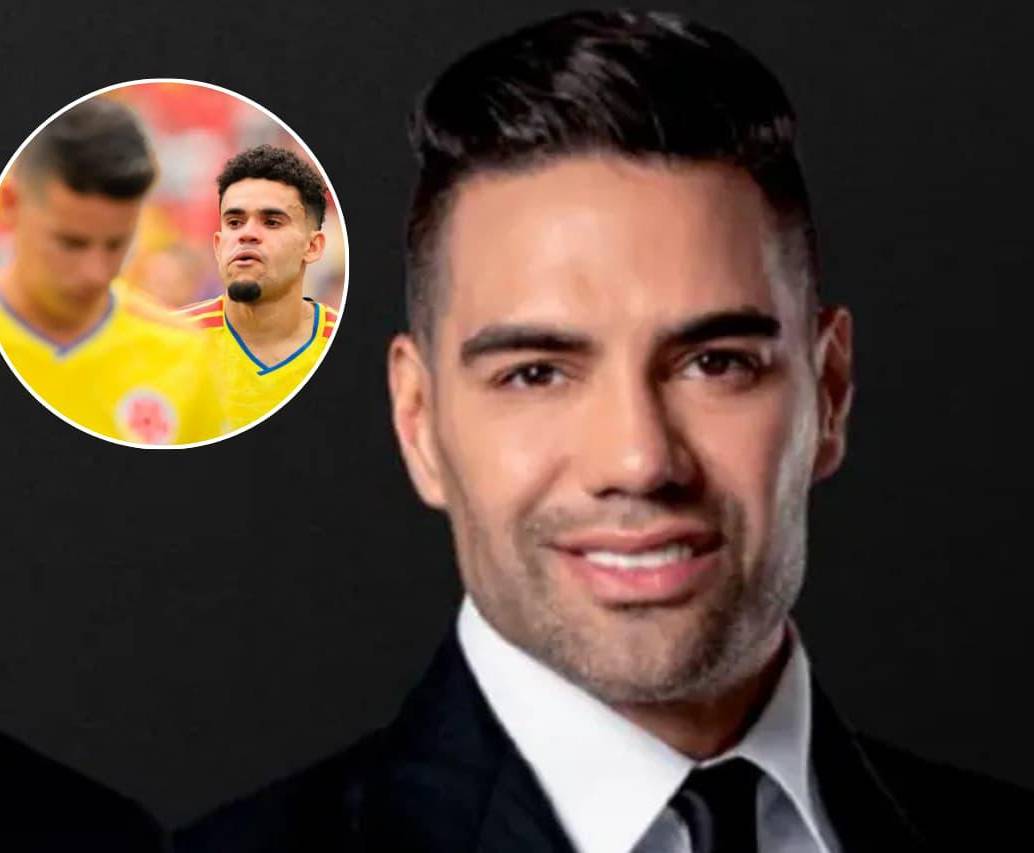 Falcao García habló sobre la eliminación de Colombia en el Mundial 2026. FOTOS: ESPN - AFP