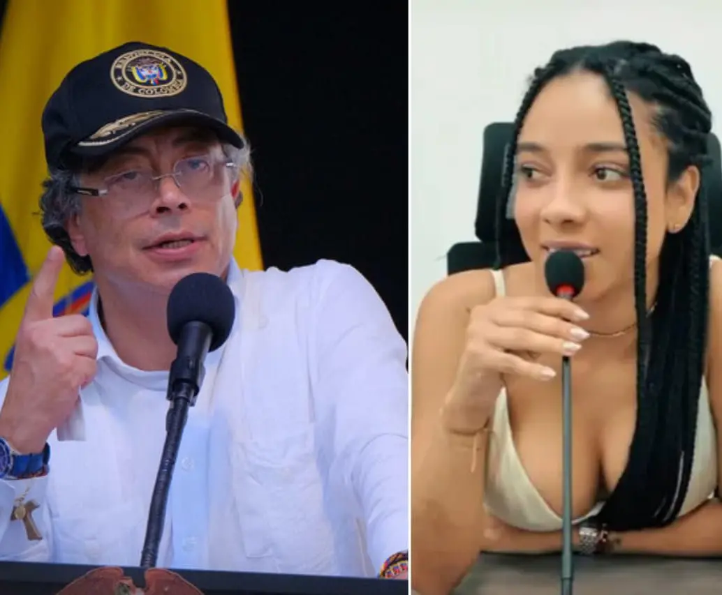 ¿El presidente Gustavo Petro tiene una relación sentimental con Juliana Guerrero? FOTO: Colprensa - tomada de redes sociales 