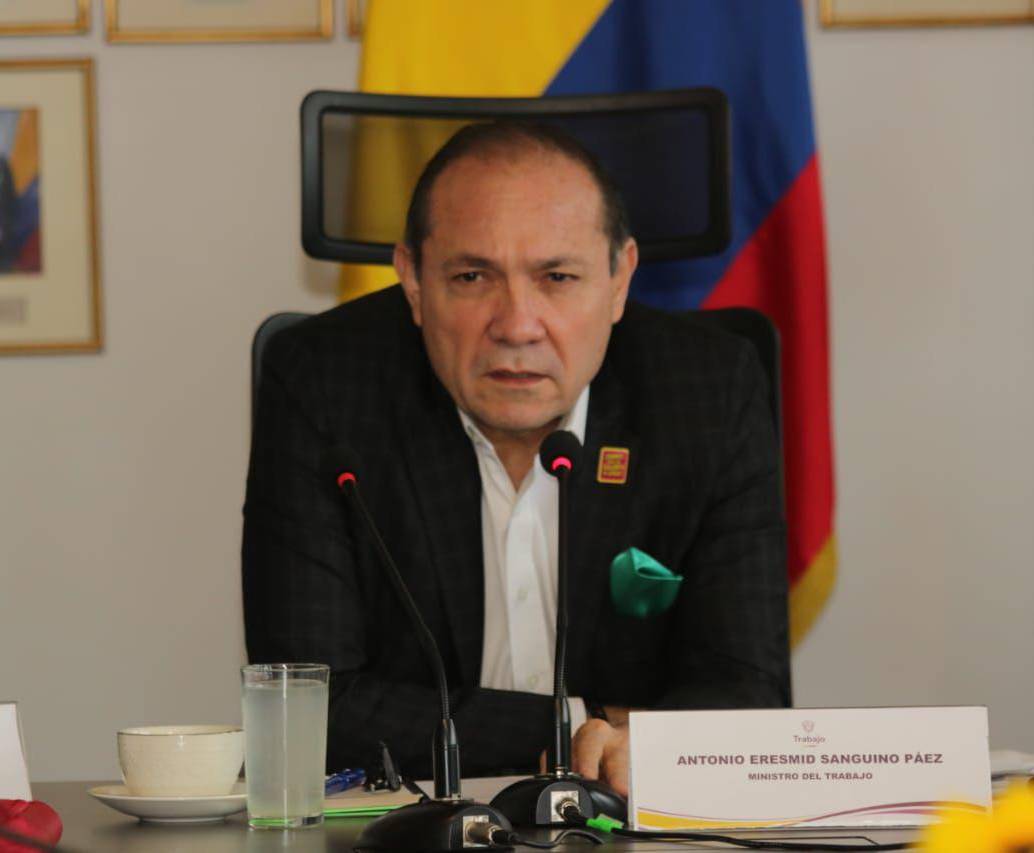 Antonio Sanguino, ministro de Trabajo. Foto: MinTrabajo