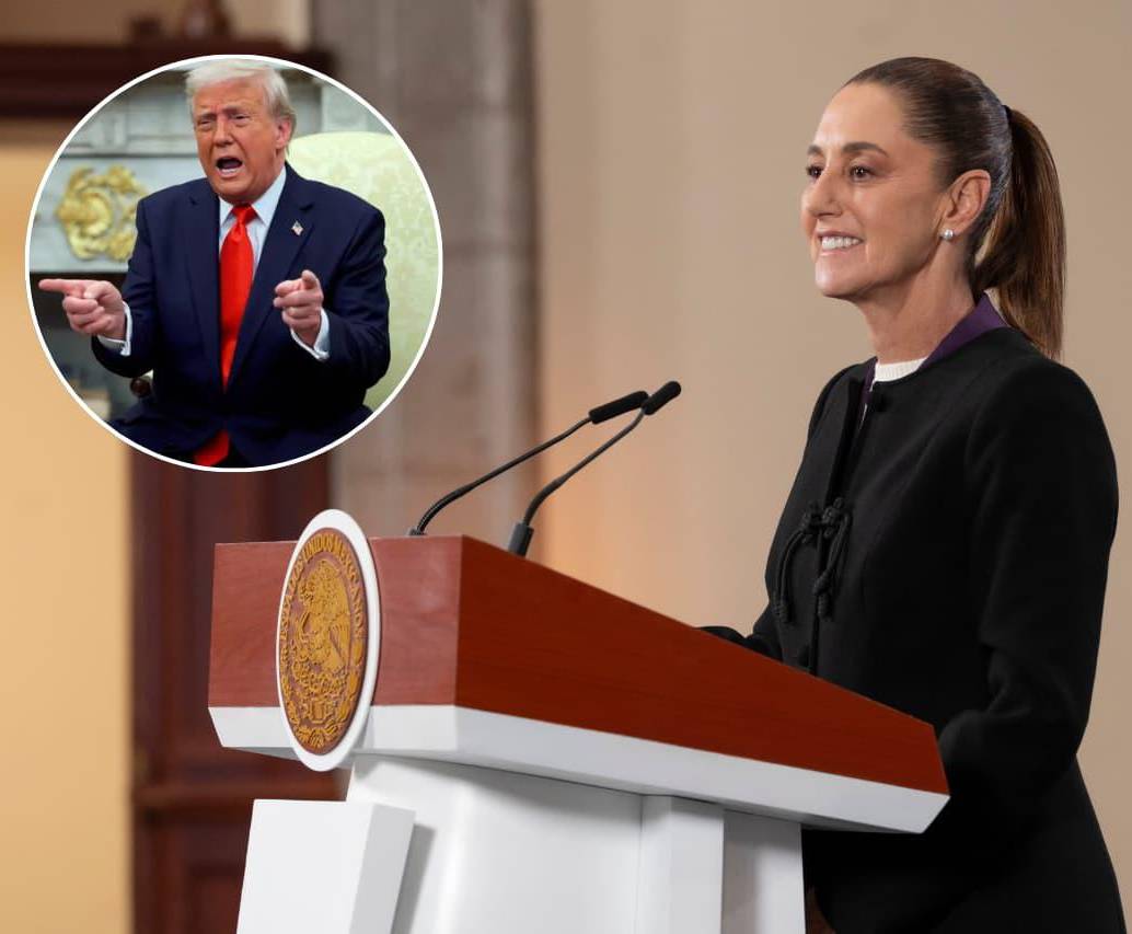 El presidente de Estados Unidos, Donald Trump, se refirió a México tras caída de Nicolás Maduro en Venezuela. FOTOS: XINHUA - GETTY