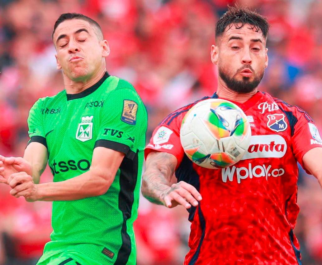 Independiente Medellín y Atlético Nacional se enfrentan en un nuevo clásico paisa. FOTO MANUEL SALDARRIAGA