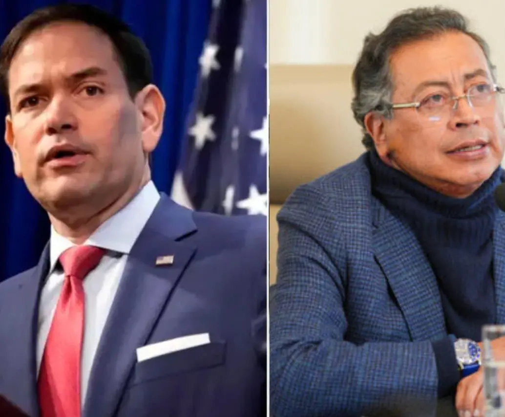 Gustavo Petro habló de Marco Rubio, secretario de Estado de Estados Unidos. FOTOS: GETTY - COLPRENSA 