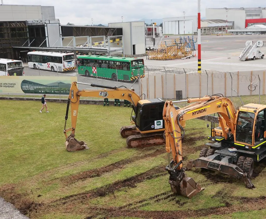 Aspecto del sitio en donde estará ubicada una nueva sala de reclamo de equipaje. FOTO: Manuel Saldarriaga