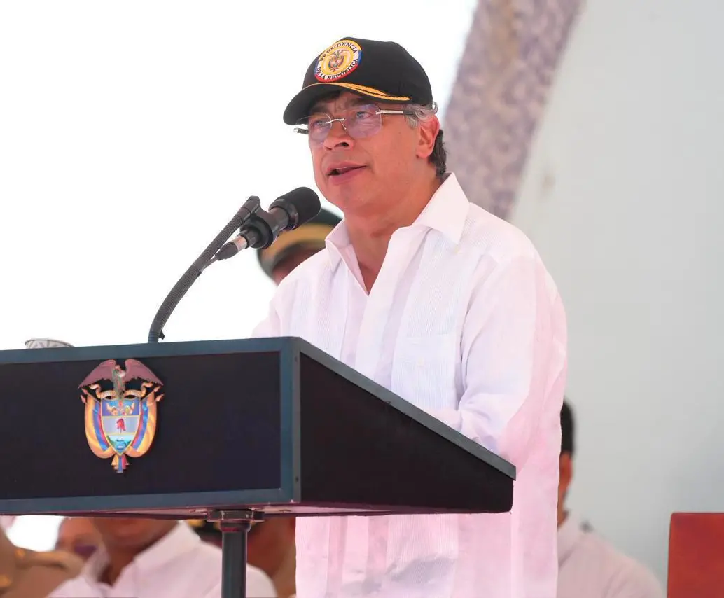 El presidente Gustavo Petro reportó un crecimiento en popularidad de 7 puntos respecto a la última medición de Invamer. FOTO CORTESÍA