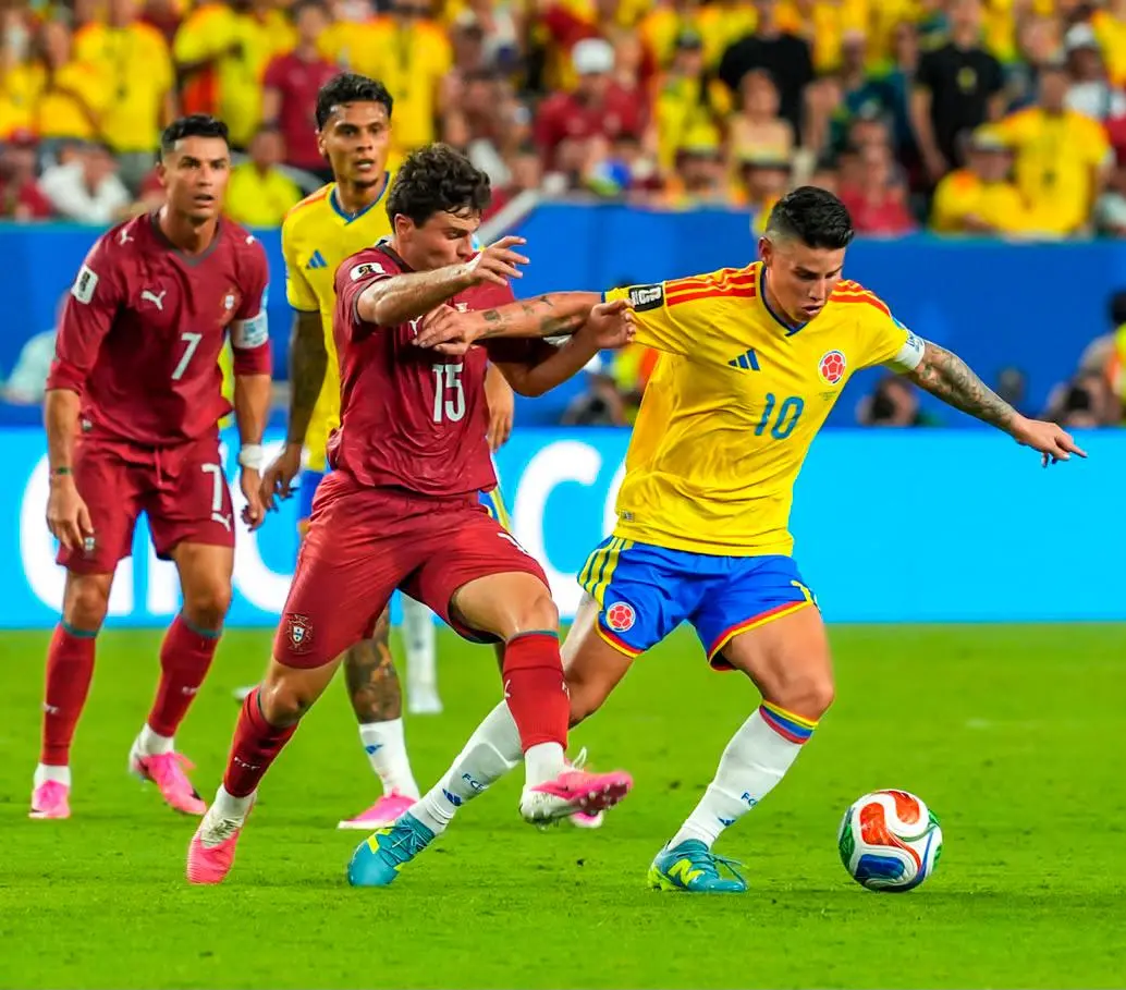 La Selección Colombia hizo un buen papel y terminó primera del Grupo K del Mundial de Norteamérica. Foto: Juan Antonio Sánchez