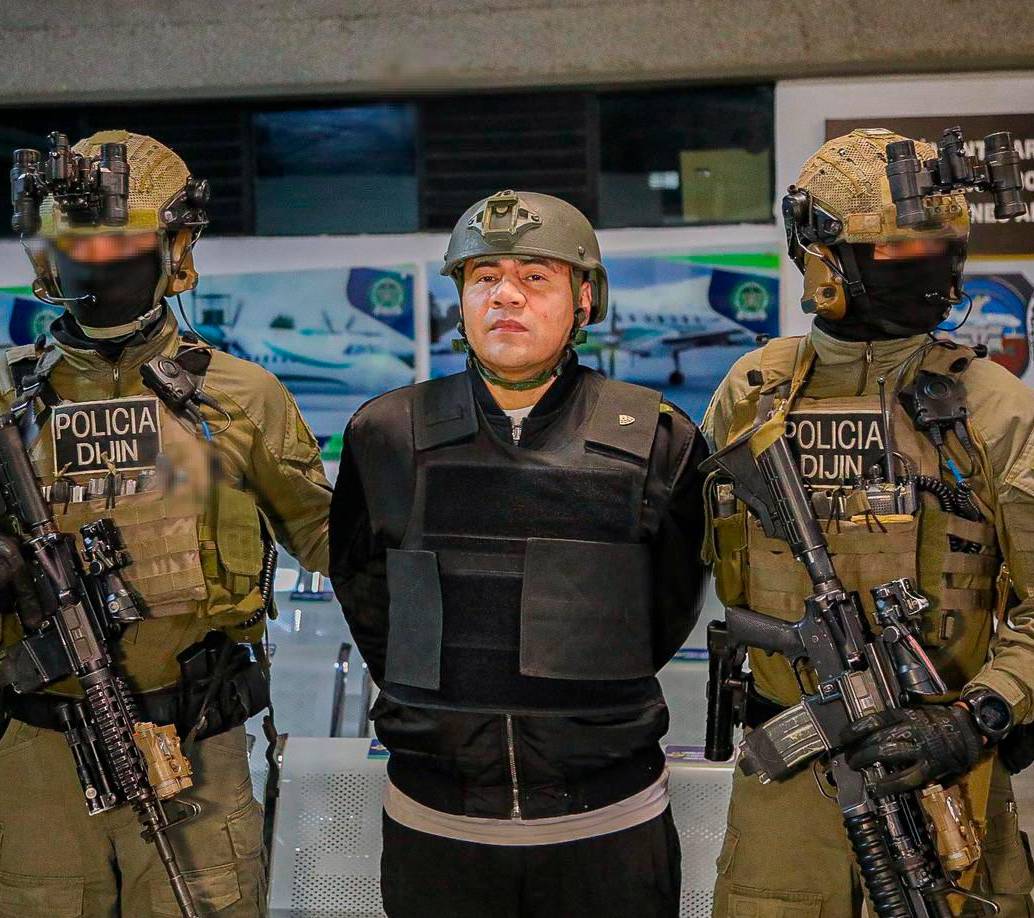Andrés Felipe Marín Silva, alias “Pipe Tuluá”, era el jefe de la banda “la Inmaculada” de Tuluá, Valle. FOTO: CORTESÍA DE LA POLICÍA.