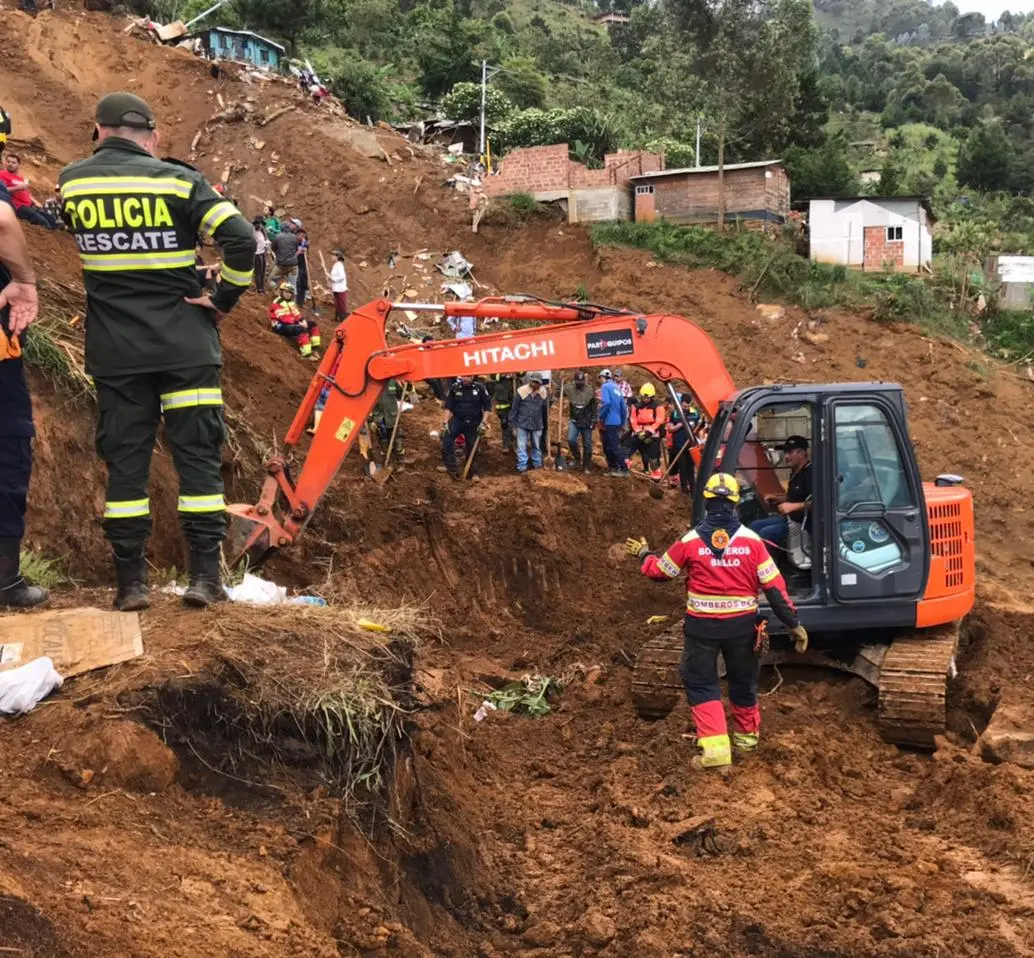 Imagen de referencia de una emergencia en del departamento de Antioquia. Foto: Laura Rosa Jiménez Valencia.
