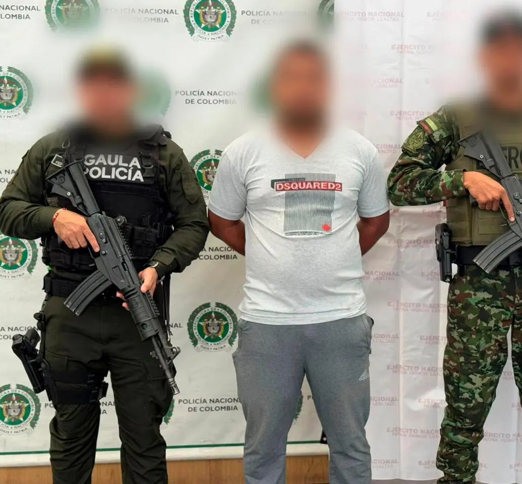 Alias Caravana estaba encargado de la operacion logística del Clan del Golfo. FOTO CORTESÍA EJÉRCITO NACIONAL. 