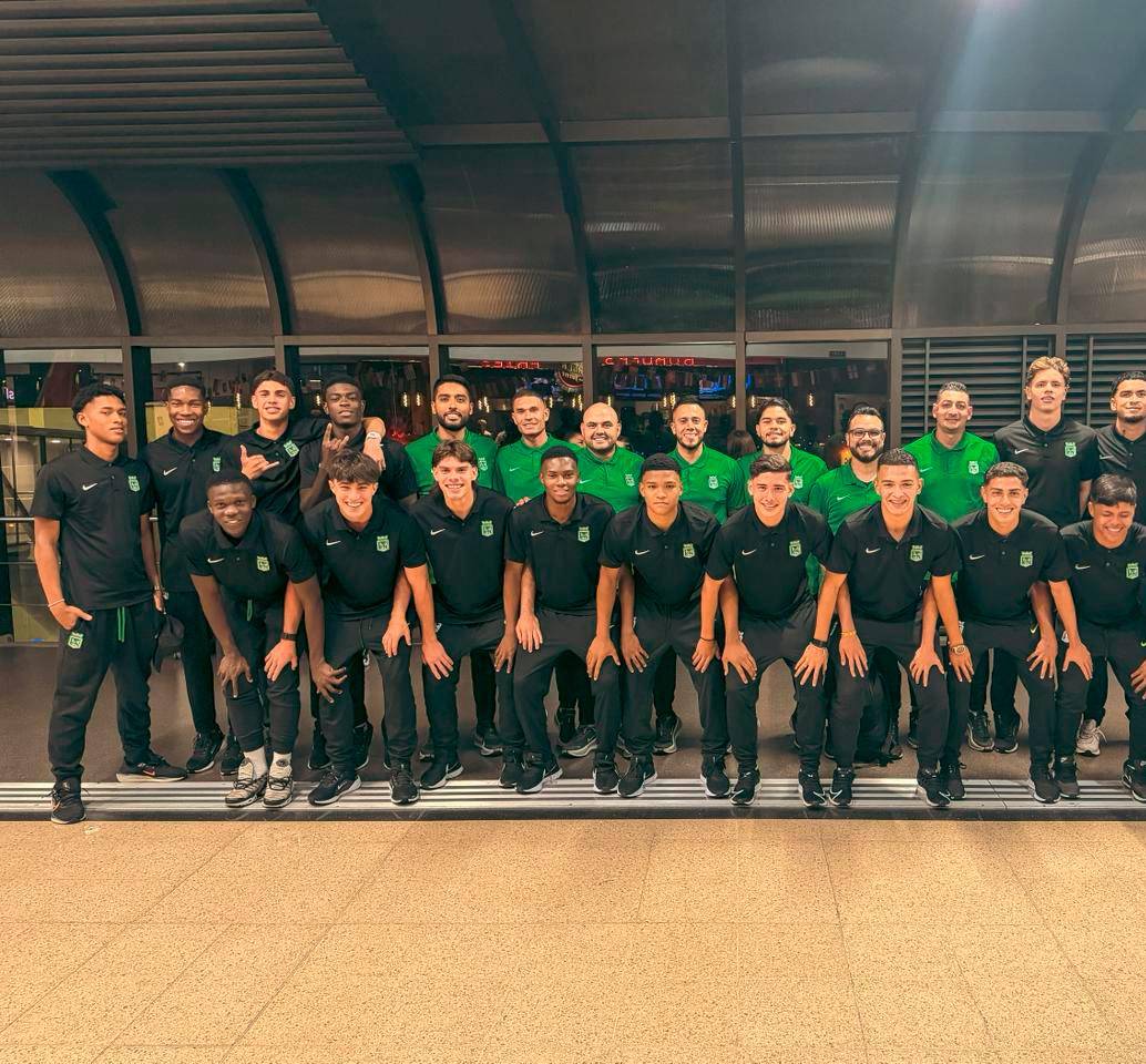 Esta es la delegación campeona. Algunos jugadores ya han trabajado con el equipo profesional. FOTO CORTESÍA ATLÉTICO NACIONAL