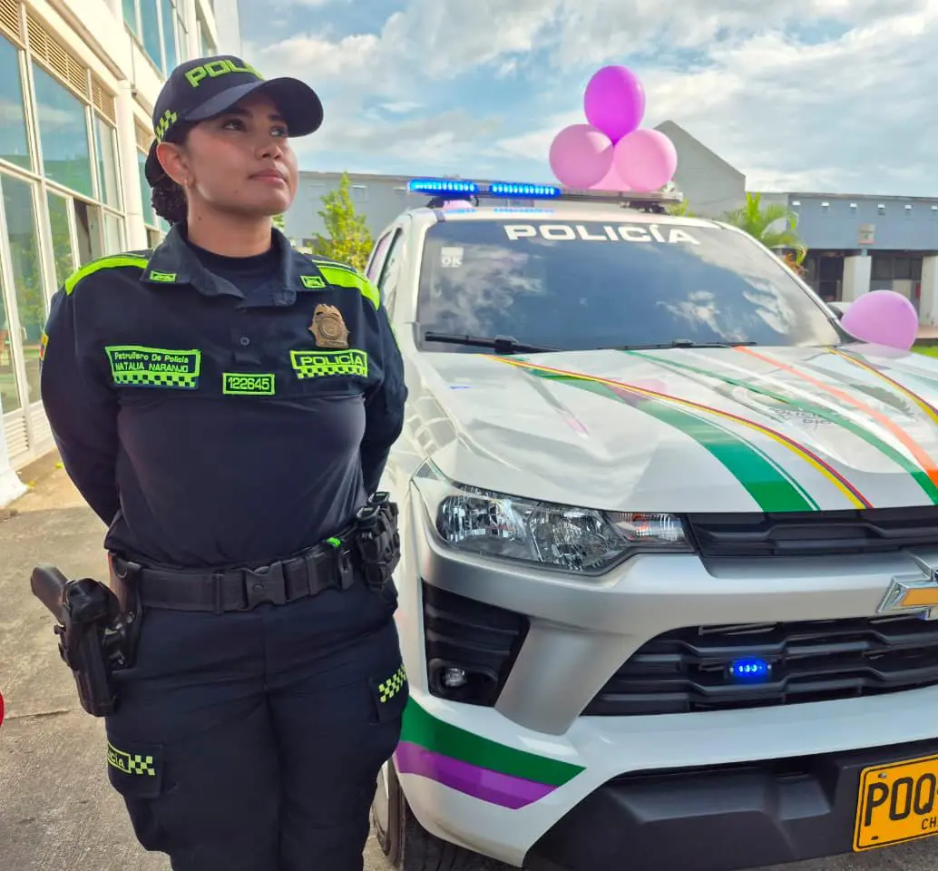 El programa había sido lanzado en Urabá desde 2023 pero no contaba con un vehículo ni con personal especializado. FOTO: POLICÍA DE URABÁ