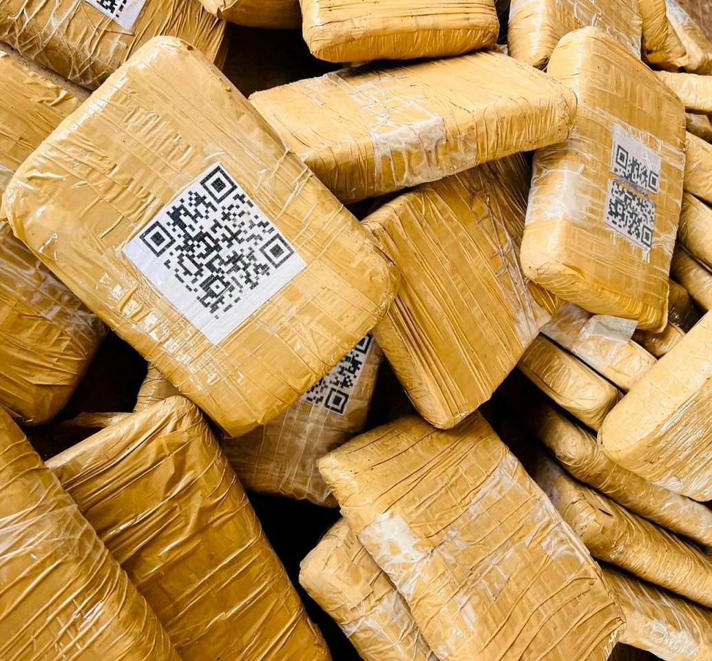Cuando los soldados escanearon la droga marcada con códigos QR en Casanare, apareció la imagen de una tortuga, la cual identificaba, aparentemente, al proveedor. <b><span class="mln_uppercase_mln"> </span></b>FOTOS<b><span class="mln_uppercase_mln"> CORTESÍA</span></b>