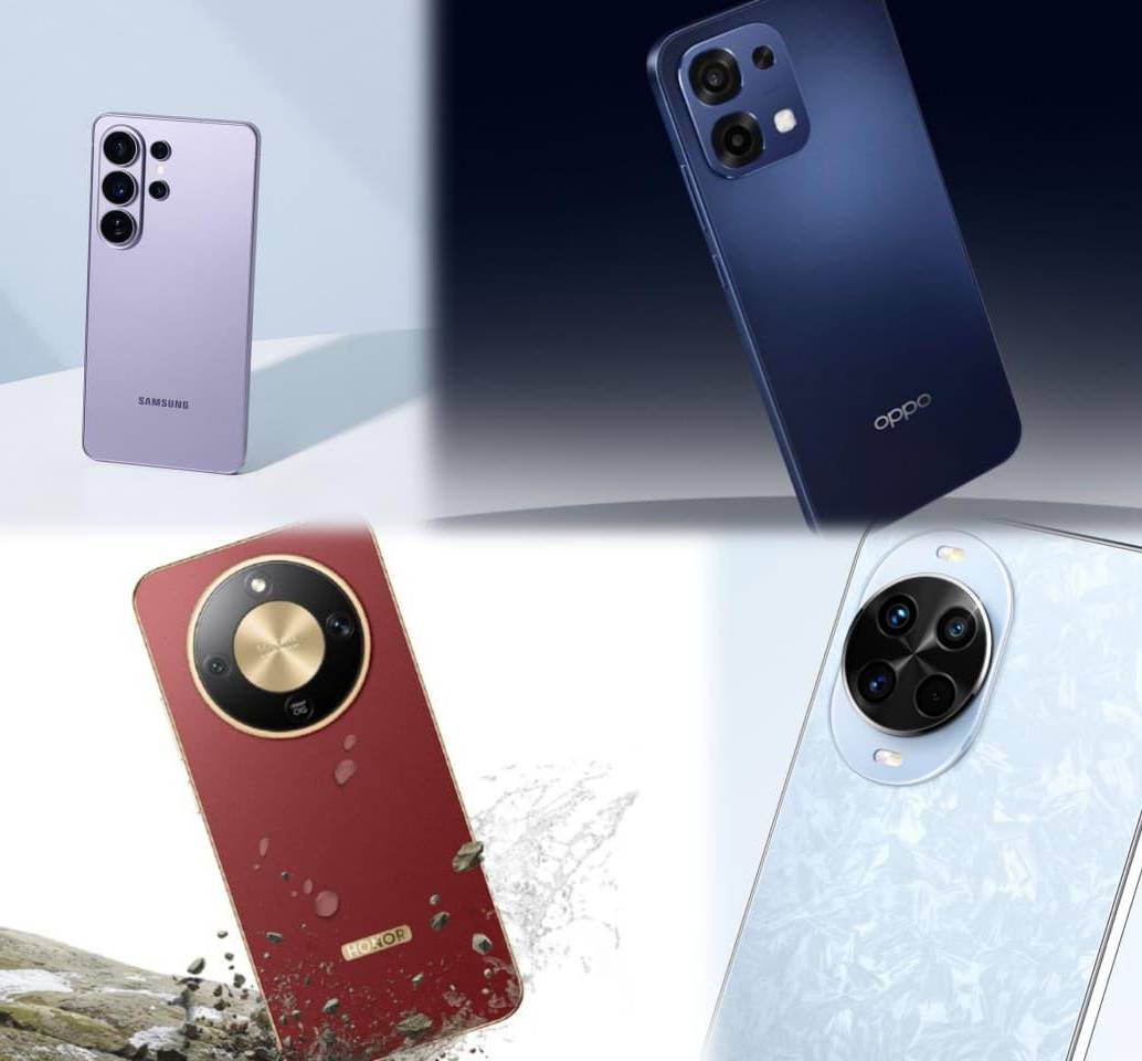 El Samsung Galaxy S26+ destaca por su panel de 2.600 nits; el Huawei nova 14 Pro tiene un distintivo módulo de apertura variable; el Honor Magic 8 Lite está blindado con estructura interna de grado balístico, y el Oppo A6 Pro apuesta por la resistencia IP69. FOTOS cortesía