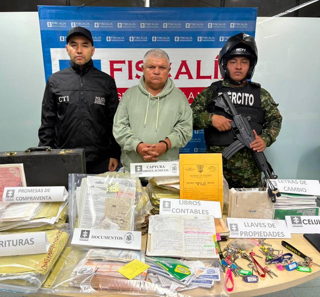 La captura se produjo con base en un acervo de pruebas que demostrarían el rol de “el Brother” en la organización loteadora. FOTO: ALCALDÍA