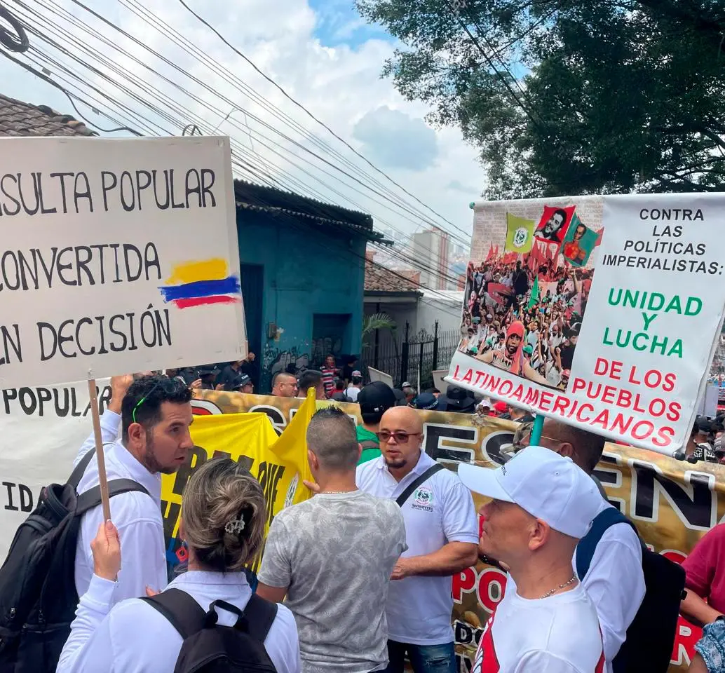 Dos marchas se llevarán a cabo en Medellín este 1 de mayo. Una de ellas partirá del parque Obrero de Boston. FOTO: Manuel Saldarriaga