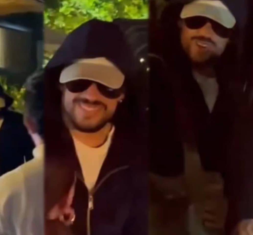 Bad Bunny fue visto en un restaurante del barrio Manila, en El Poblado, donde saludó a varios seguidores. FOTO redes sociales